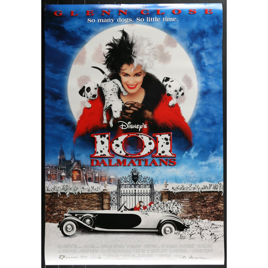 101 Dalmatians (1996) Original Double-sided Movie Poster Rolled 27x40