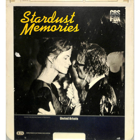 Stardust Memories (1980) Vintage CED Videodisc
