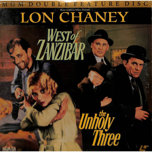 The Unholy Three (1930) Laserdisc Video