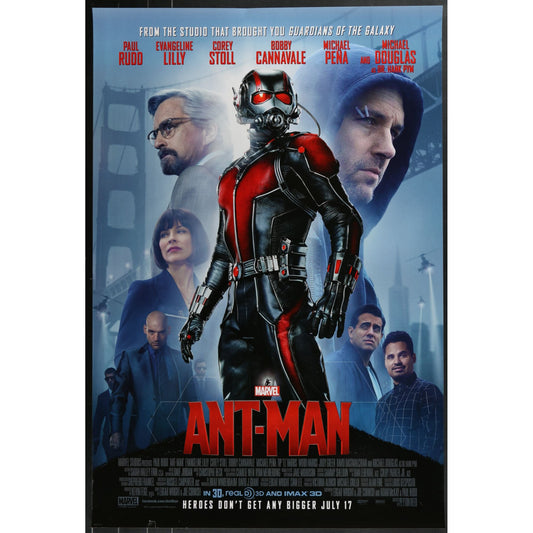 Ant-Man (2015) Original Double-side Movie Poster Rolled 27x40