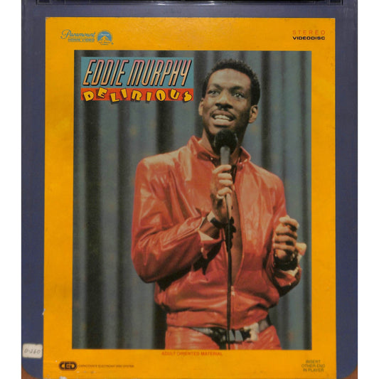 Eddie Murphy: Delirious (1983) CED RCA SelectaVision Videodisc TESTED WORKING
