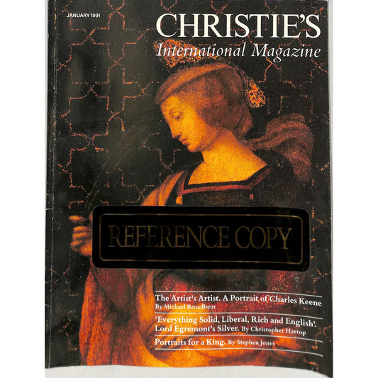 Christie's International Magizine Auction Catalog January 1991