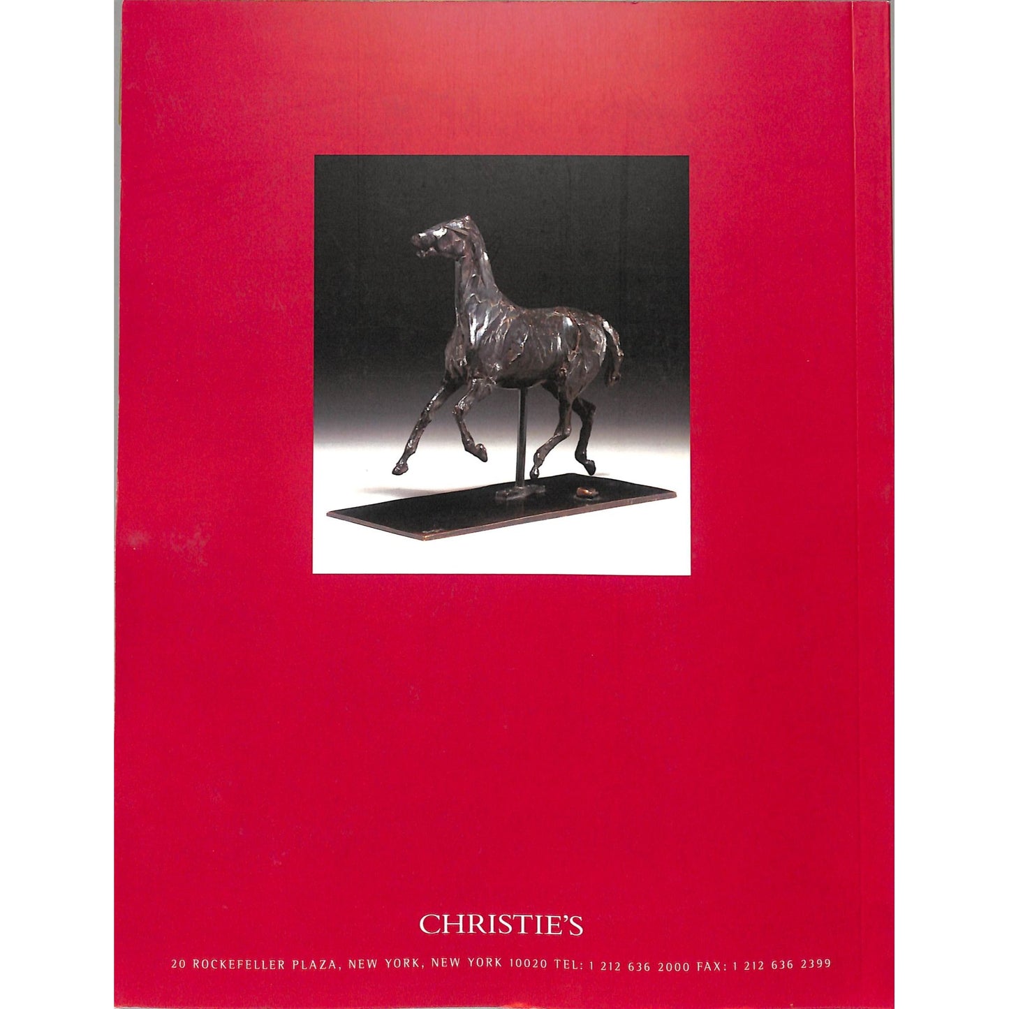 Christie's Impressionist and Modern Art Auction Catalog May 10, 2001