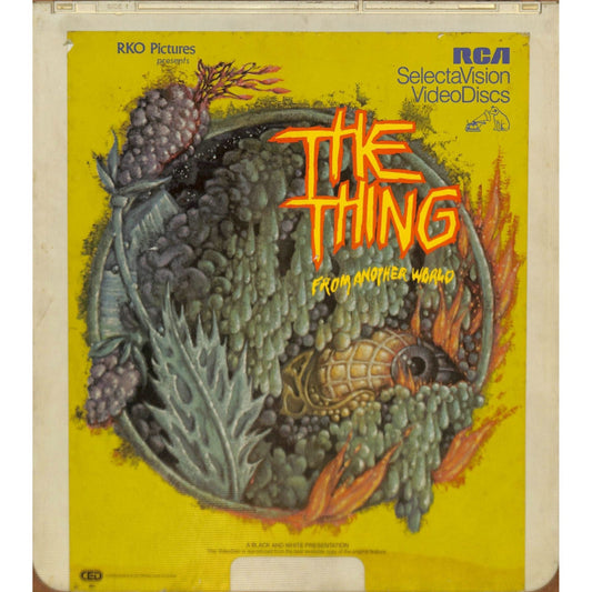 The Thing From Another World(1951)CED RCA SelectaVision Videodisc TESTED WORKING