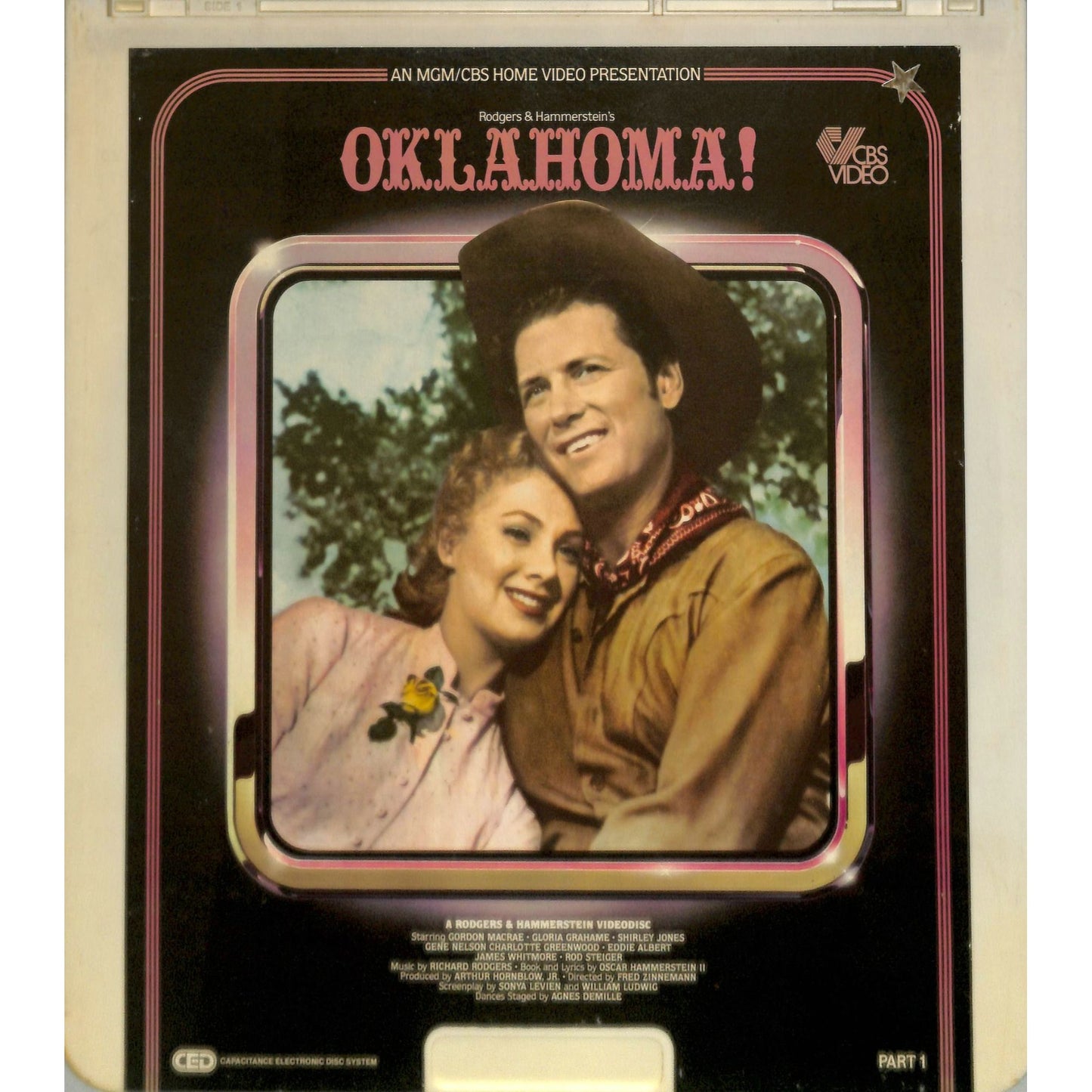 Oklahoma! (1955) Vintage CED Videodisc TESTED WORKING