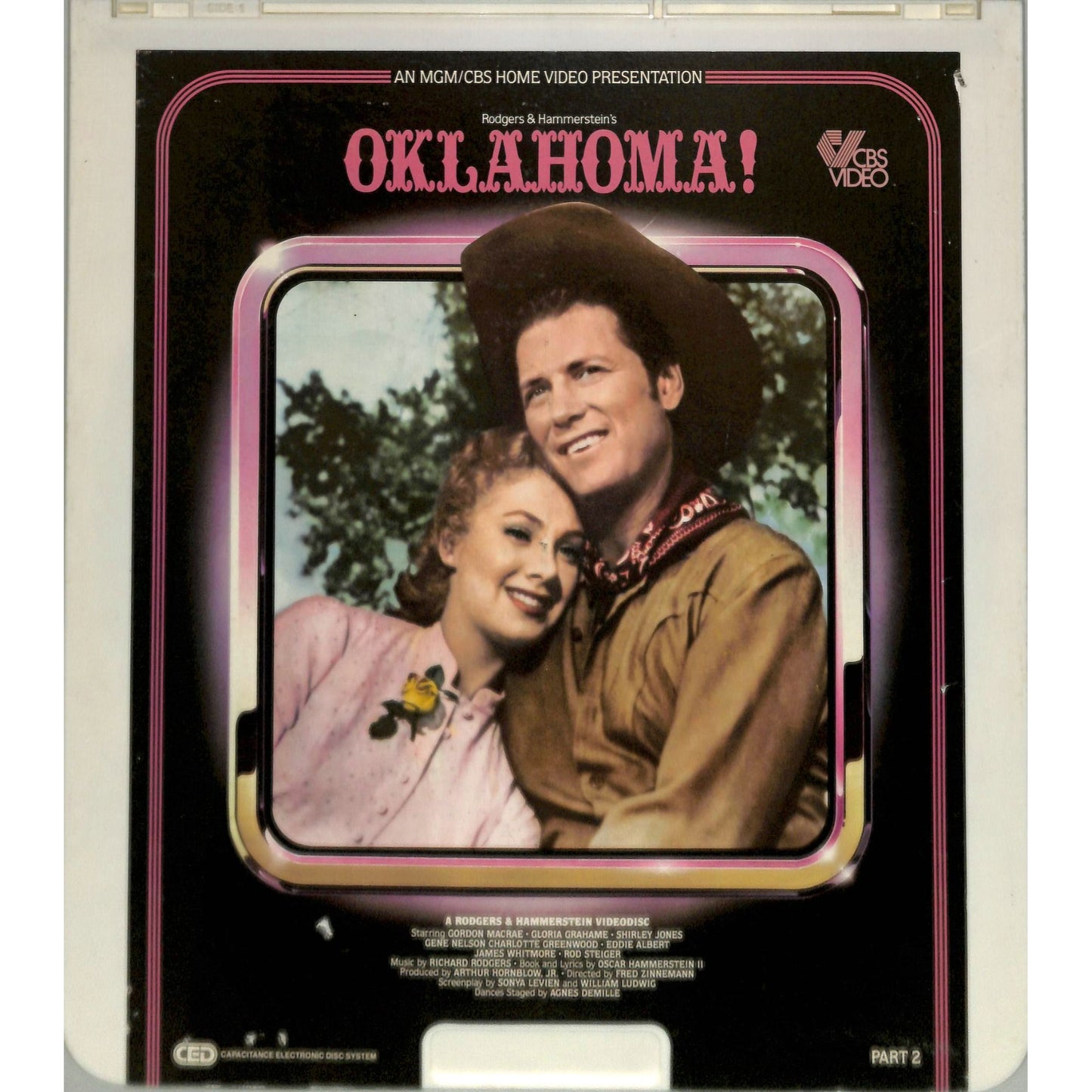 Oklahoma! (1955) Vintage CED Videodisc TESTED WORKING