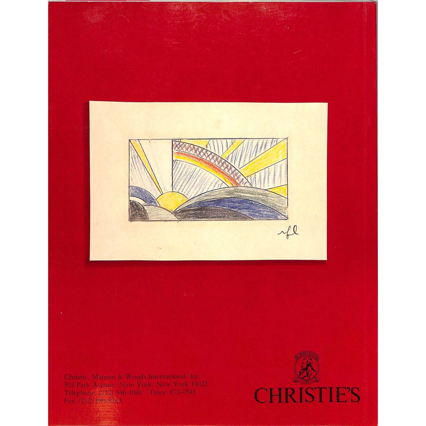 Christie's Contemporary Art Part 2 Auction Catalog May 6, 1992