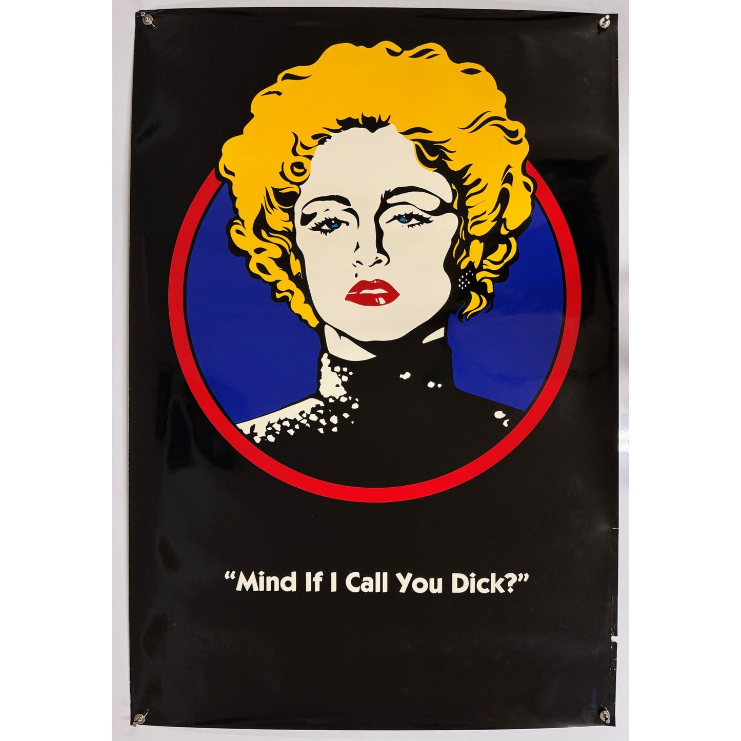 Dick Tracy (1990) Original Movie Poster Madonna Double-side Rolled 27x40