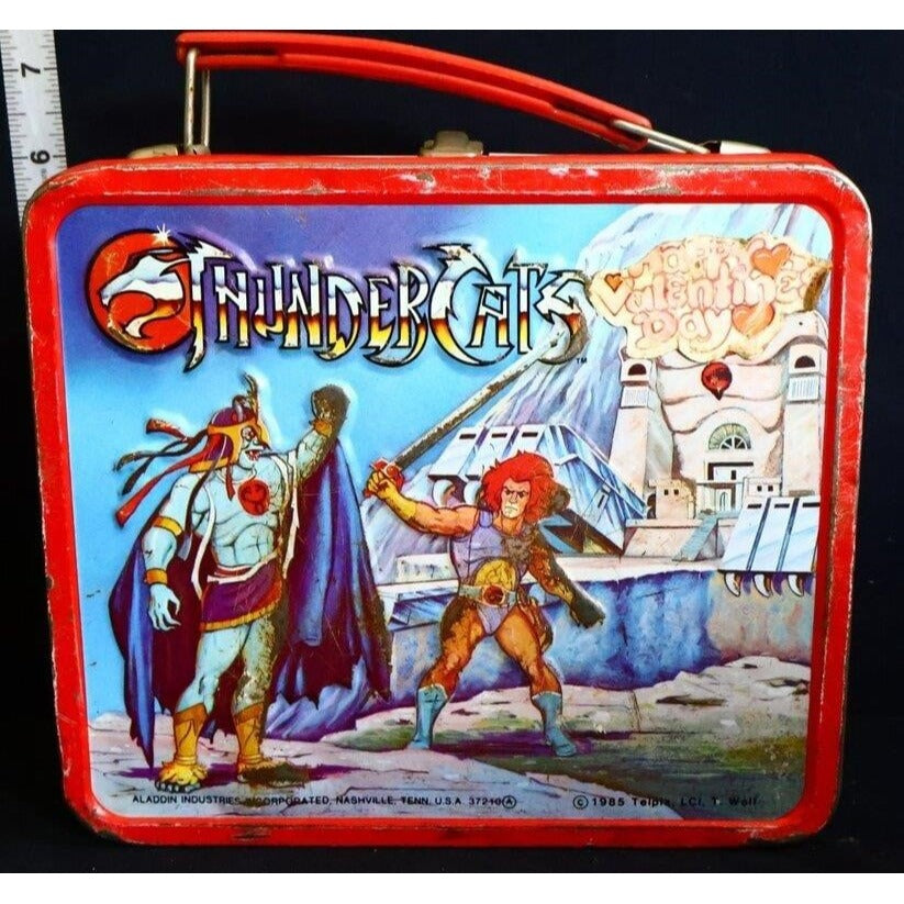 Vintage Metal Thundercats Lunchbox