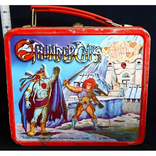 Vintage Metal Thundercats Lunchbox