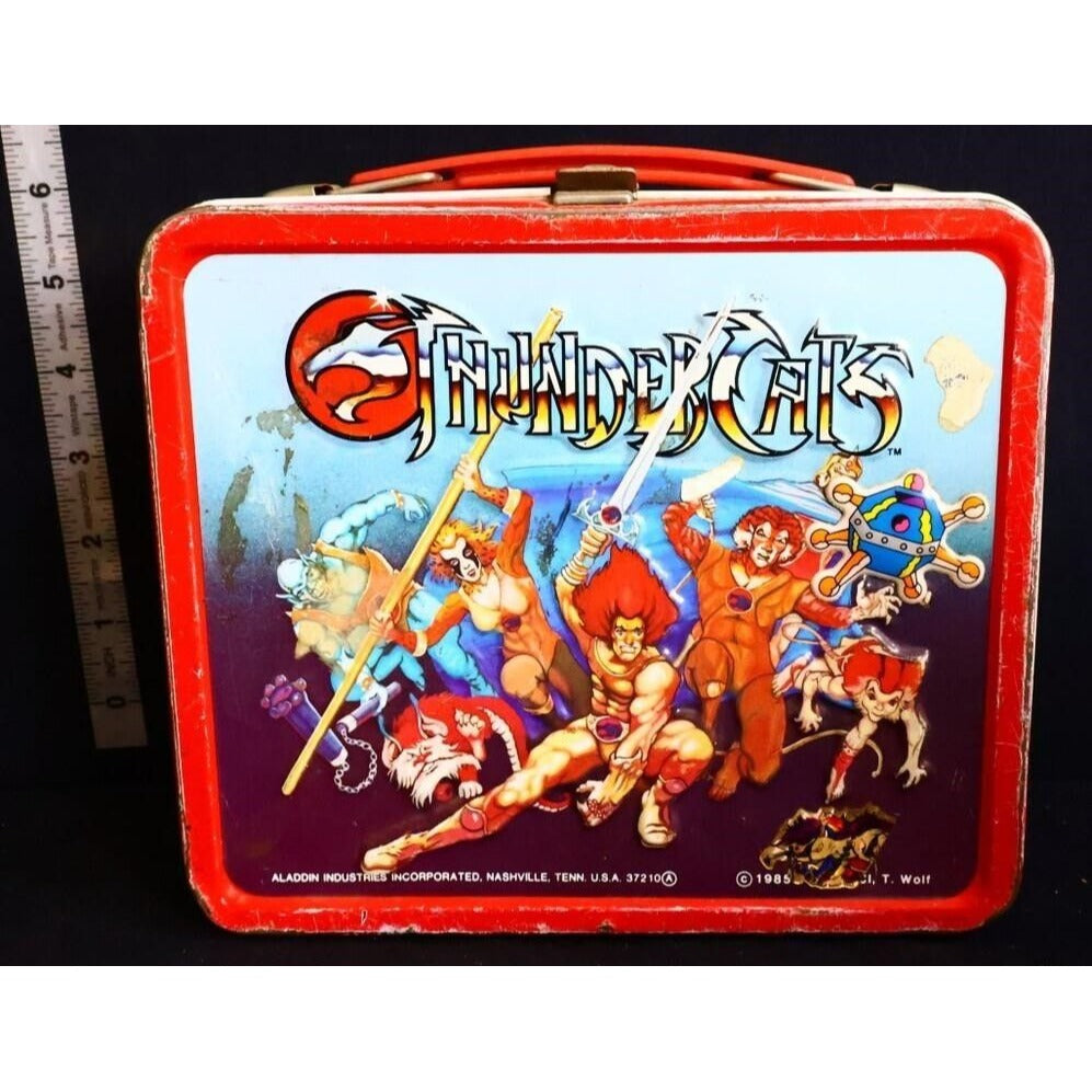 Vintage Metal Thundercats Lunchbox