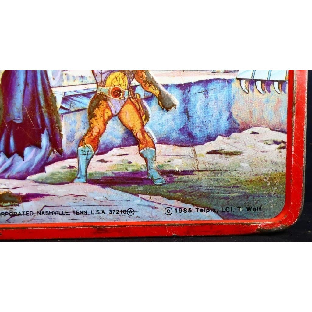 Vintage Metal Thundercats Lunchbox