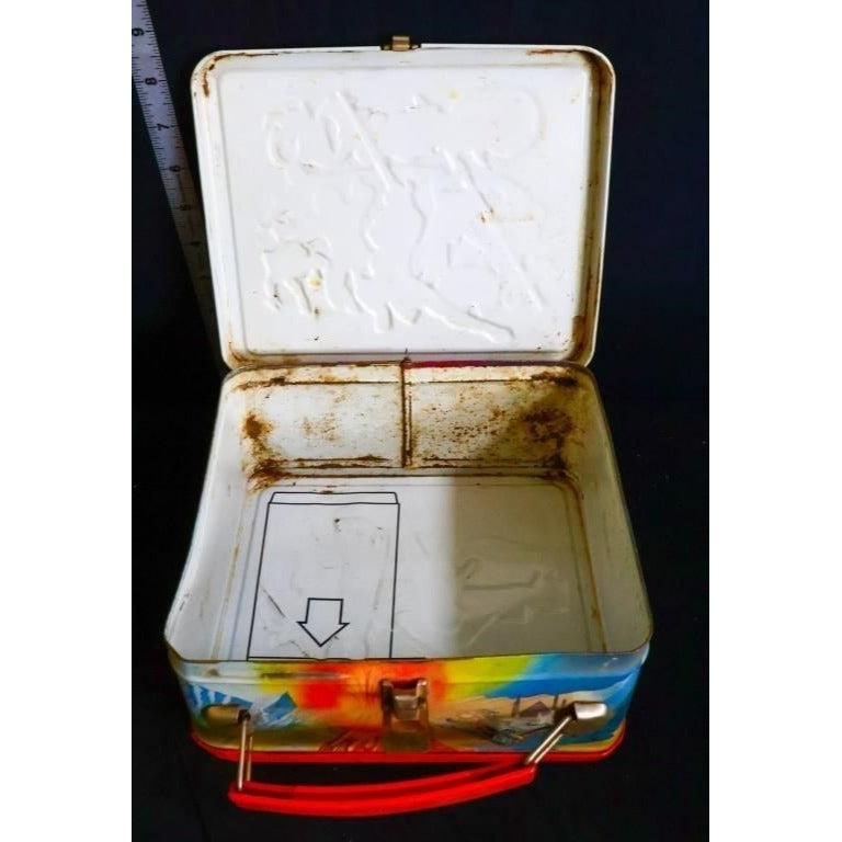 Vintage Metal Thundercats Lunchbox