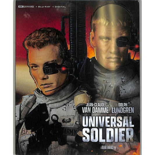 Universal Soldier (1992) Steelbook 4K Blu-Ray w/ Slipcover