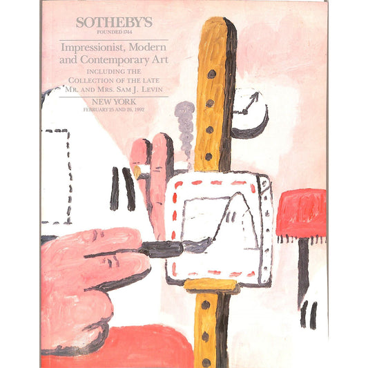 Sotheby's February 1992 Impressionist & Modern Art Catalog