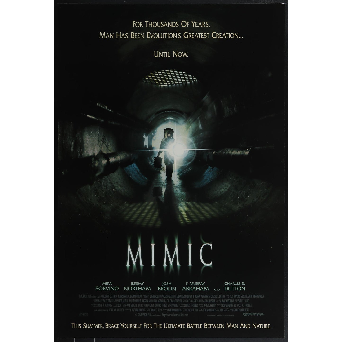 Mimic (1997) Original Movie Poster Rolled 27x40