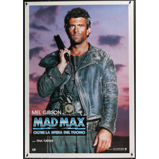 Mad Max Beyond Thunderdome (1985) Original Italian Movie Poster Rolled 27x40