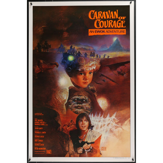The Ewok Adventure (1984) Original Single-sided Movie Poster Rolled 27x41
