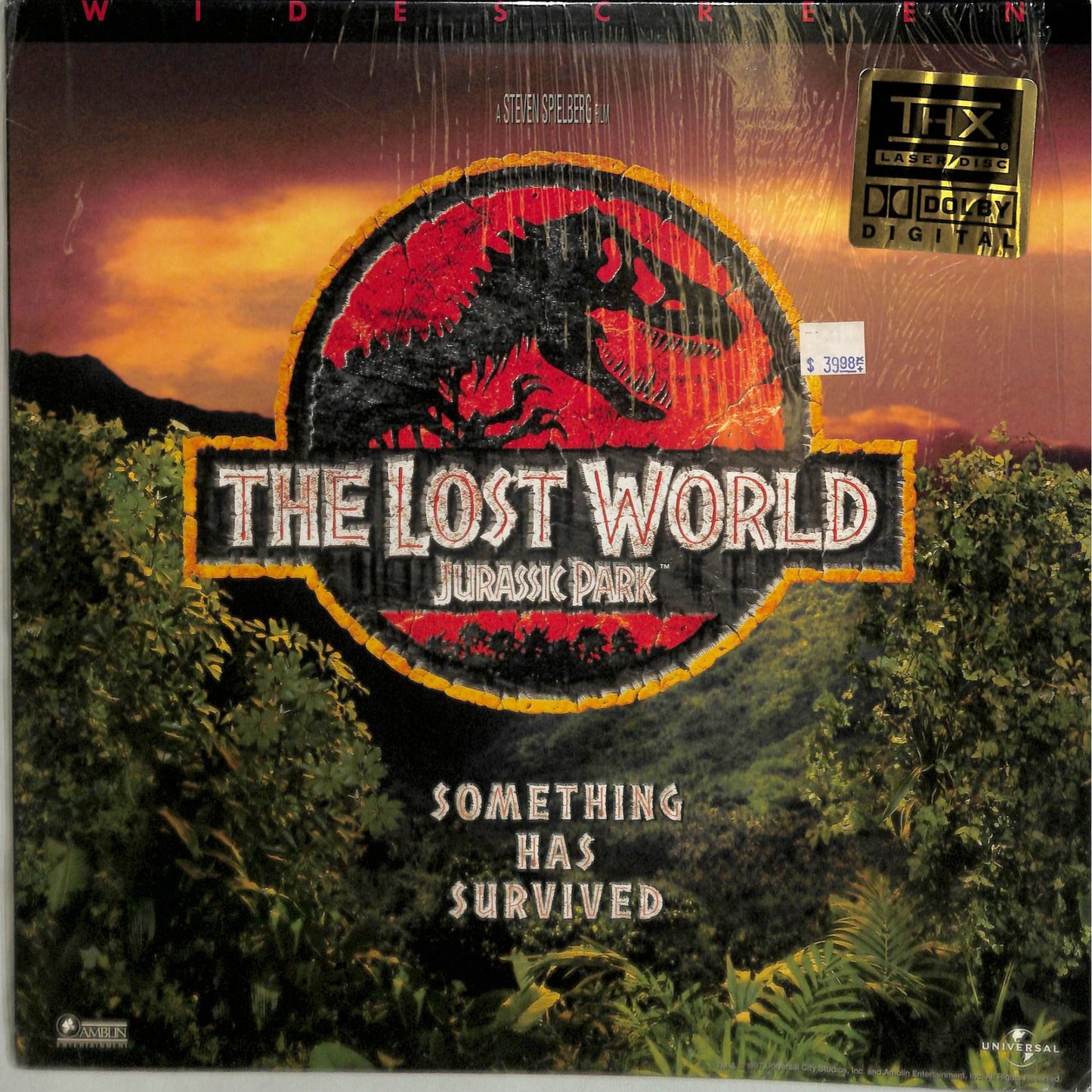 The Lost World: Jurassic Park (1997) Laserdisc