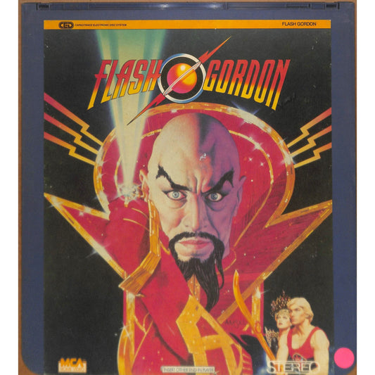 Flash Gordon (1980) Vintage CED Videodisc TESTED WORKING