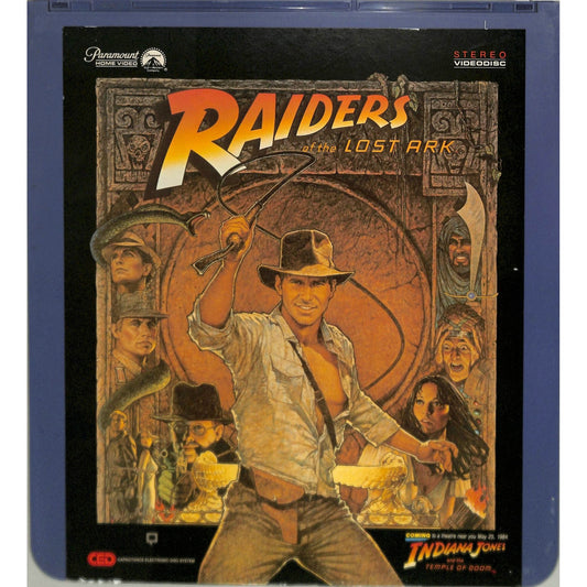 Raiders of the Lost Ark (1981) Vintage CED Videodisc