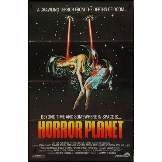 Horror Planet (1981) Original Movie Poster Folded 27x41 EM8-532