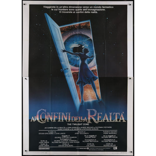 The Twilight Zone (1983) Original Italian 2P Movie Poster 55x78