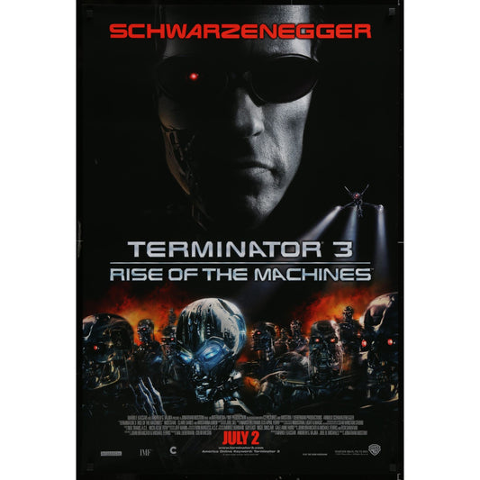 Terminator 3: Rise of the Machines (2003) Orig DS Movie Poster Rolled 27x40