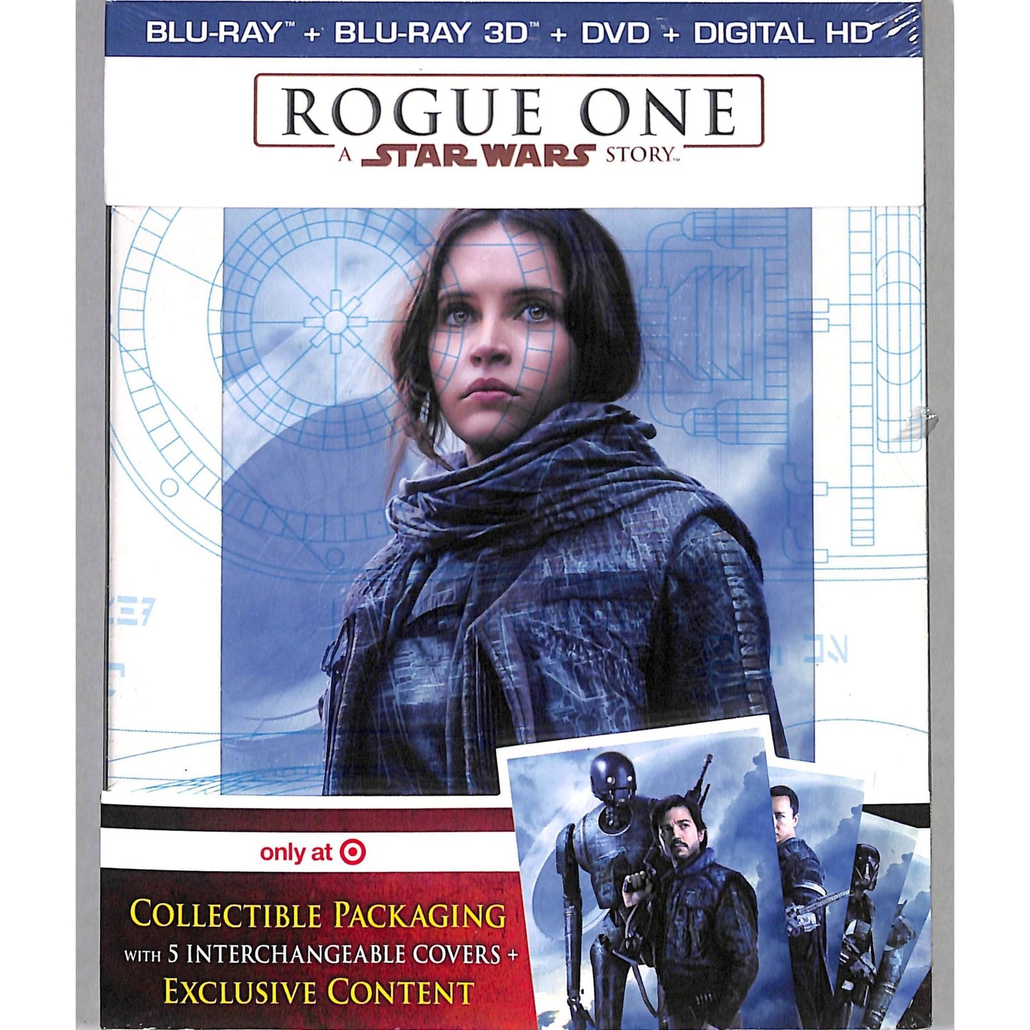 Rogue One: A Star Wars Story (2016) Sealed Target Limited-Edition Blu-Ray
