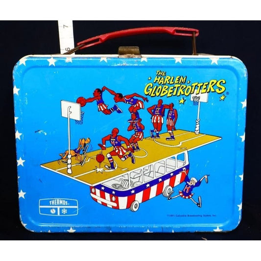 Vintage metal Harlem Globetrotters lunchbox