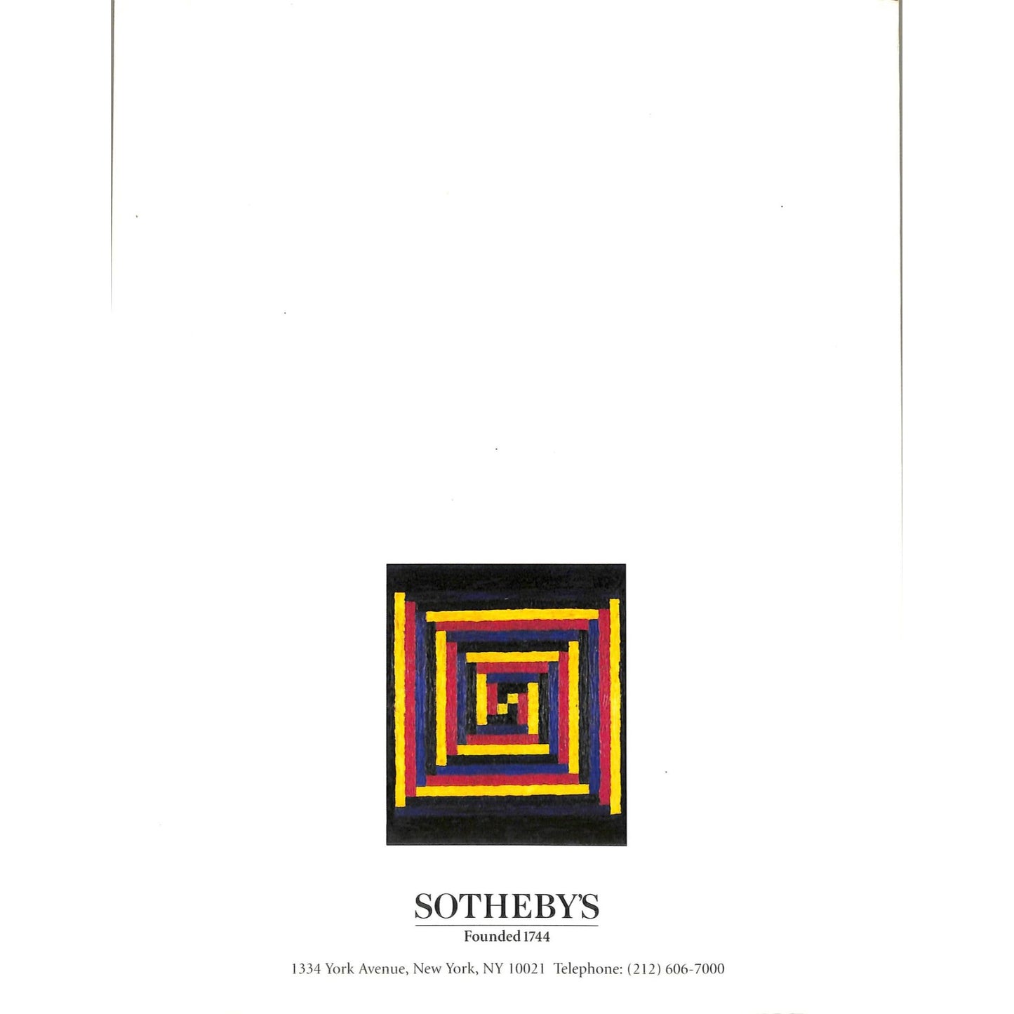 Sotheby's Impressionist/Modern Contemporary Art Auction Catalog Oct 6-8 1998