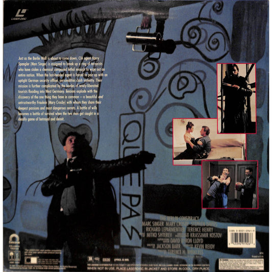 The Berlin Conspiracy (1992) Laserdisc