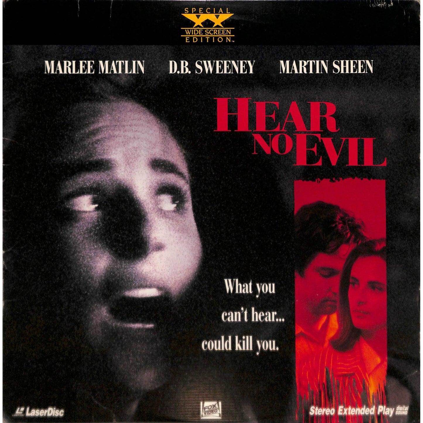 Hear No Evil (1993) Laserdisc