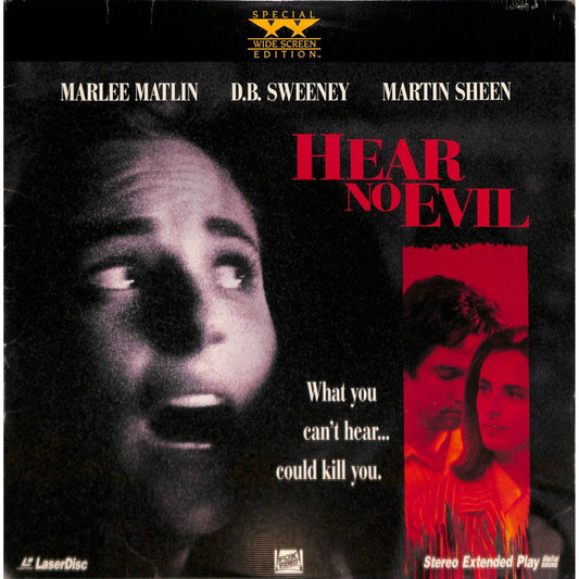 Hear No Evil (1993) Laserdisc