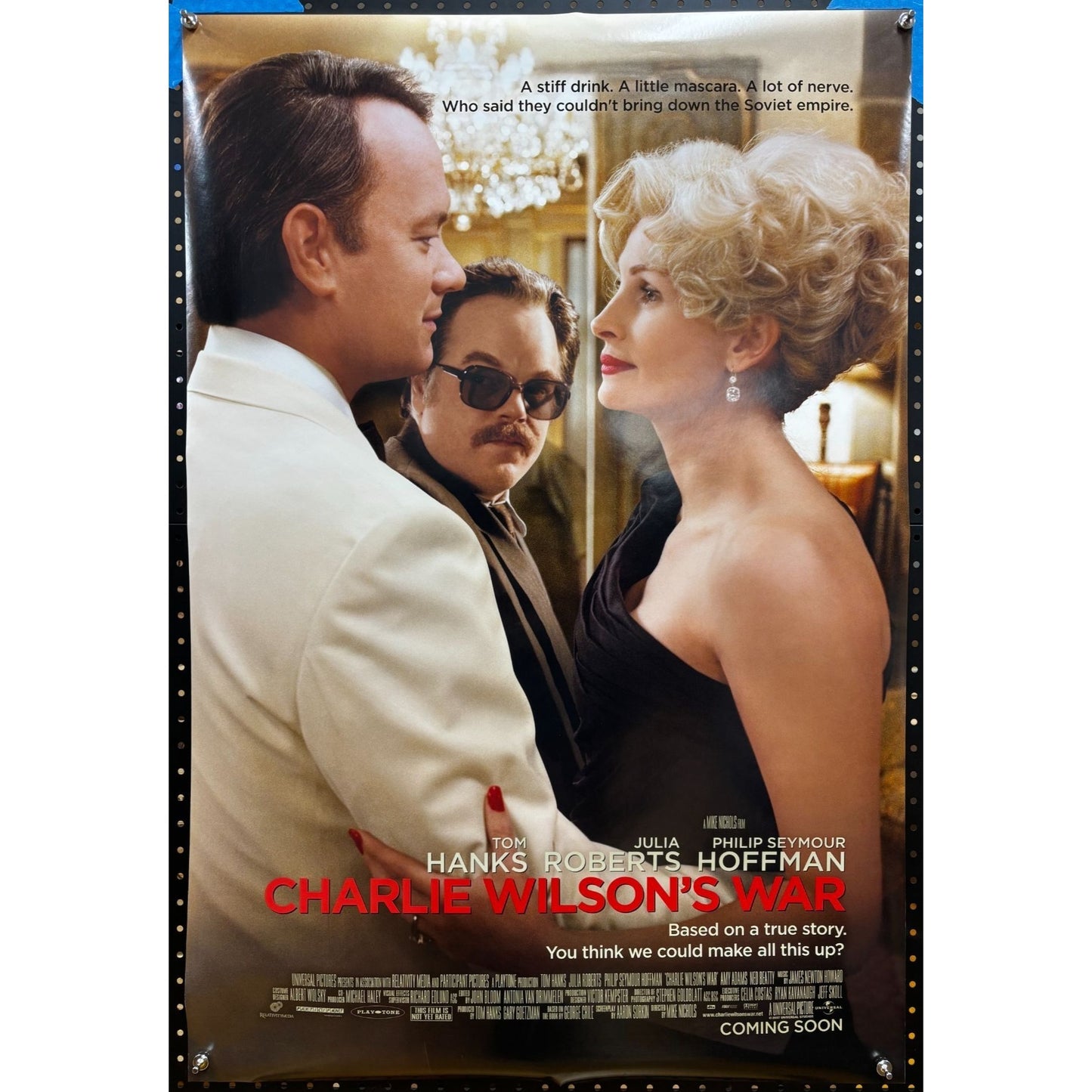 Charlie Wilson's War (2007) Double-Sided, Original Rolled Poster (27x40)