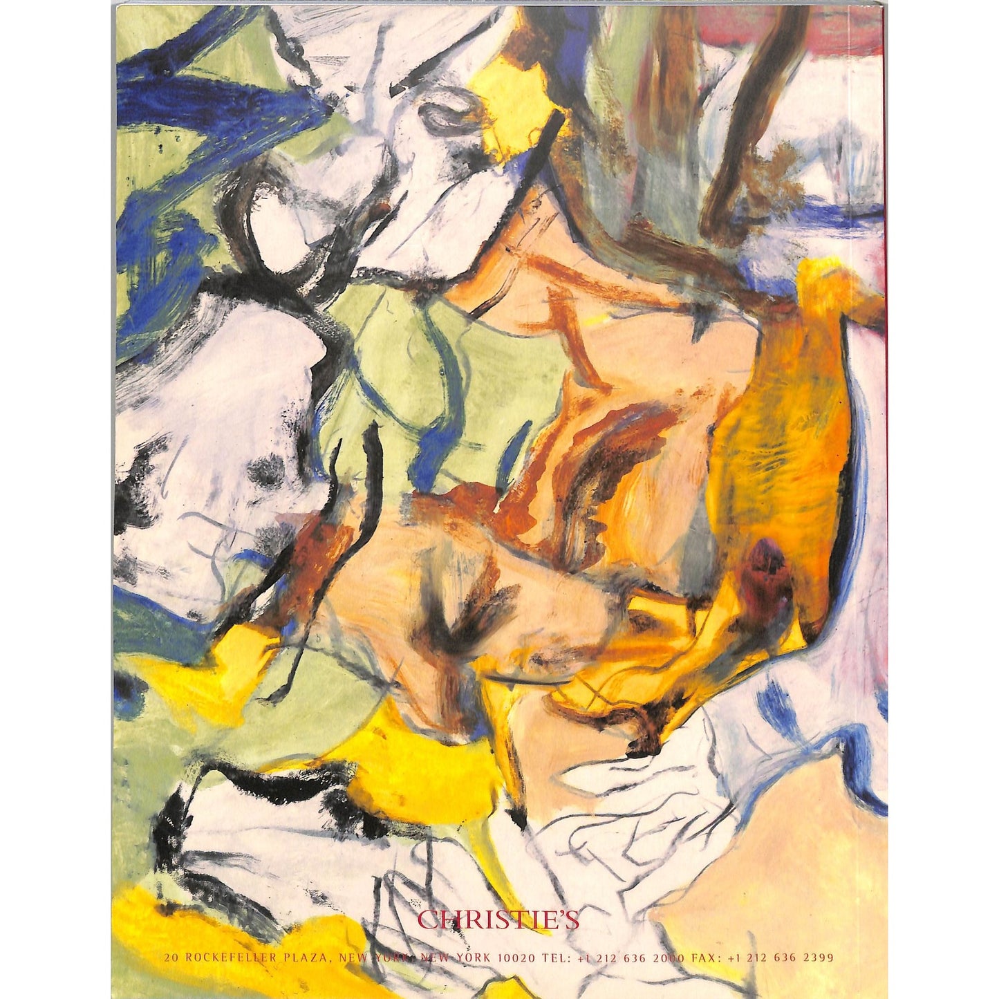 Christie's Post War and Contemporary Art Auction Catalog May 15, 2003