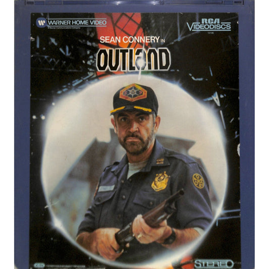 Outland (1981) Vintage CED Videodisc TESTED WORKING