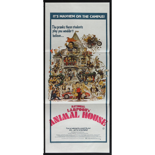 National Lampoon's Animal House (1978) Original Australian Daybill Poster 13x30