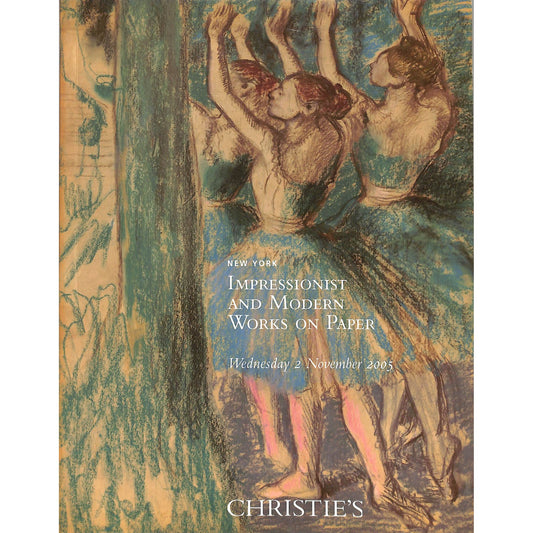 Christie's Impressionist and Modern Art Auction Catalog November 2, 2005