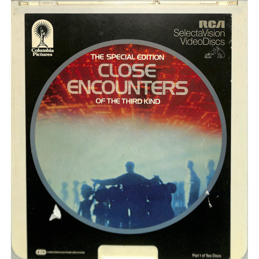 Close Encounters of the Third Kind (1977) Vintage Double CED Videodisc