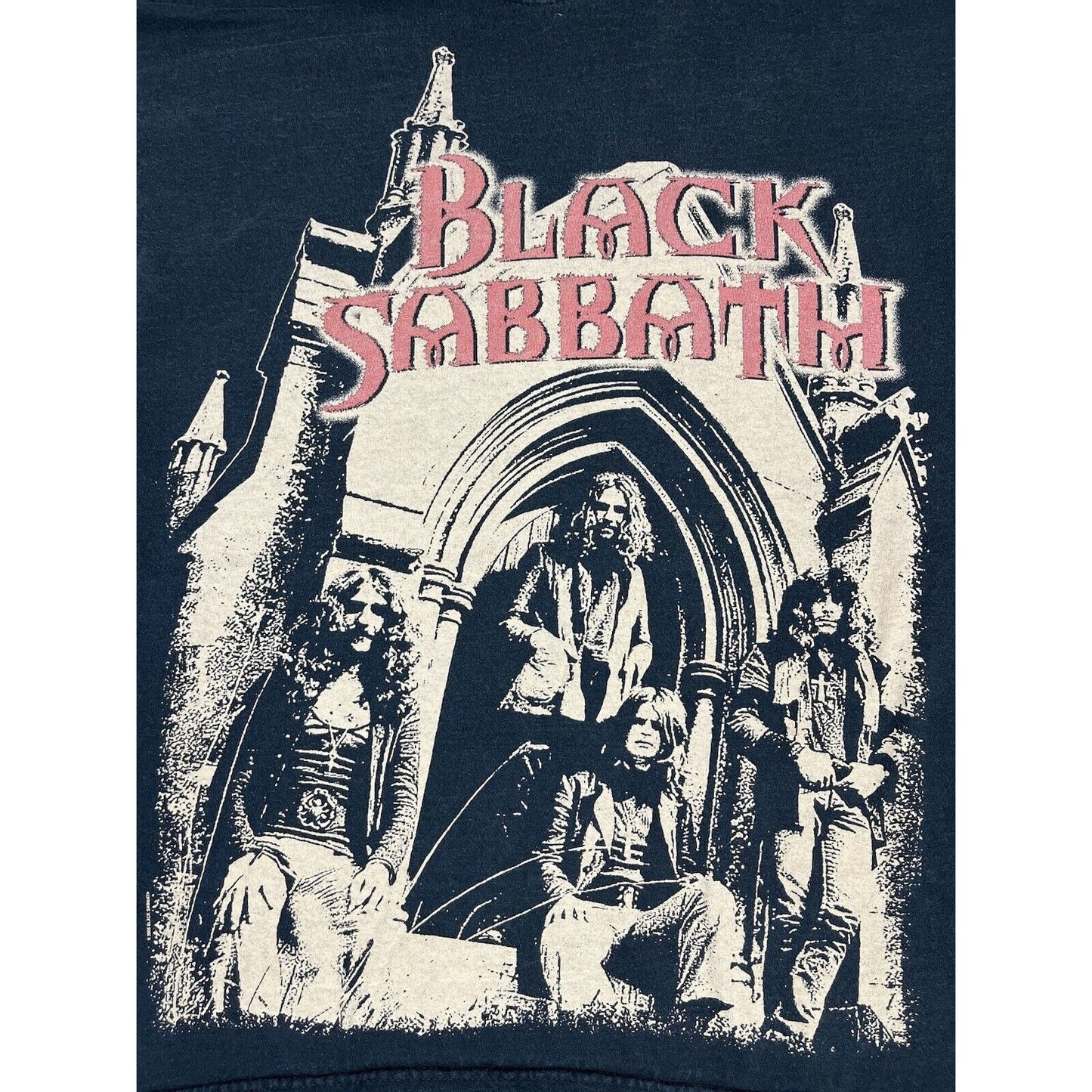 Y2K Black Sabbath T-Shirt Men XL Heavy Metal Hard Graphic Short Sleeve Adult
