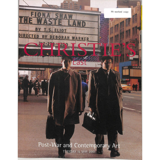 Christie's Post War and Contemporary Art Auction Catalog May 15, 2001