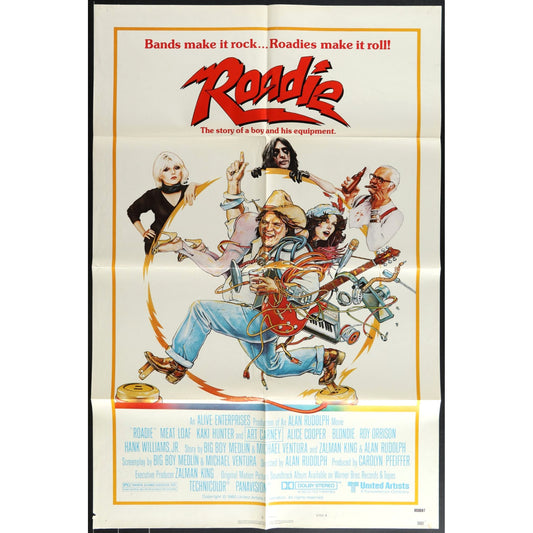 Roadie (1980) Original Movie Poster 27x41 Folded
