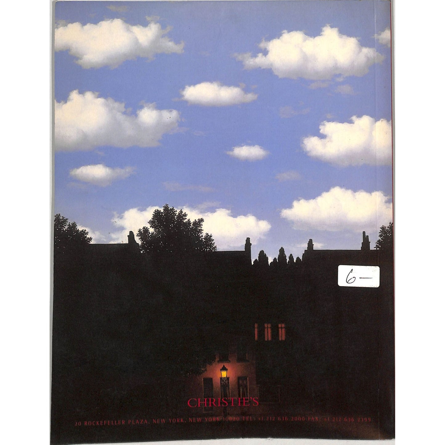 Christie's Impressionist and Modern Art Auction Catalog May 7, 2002