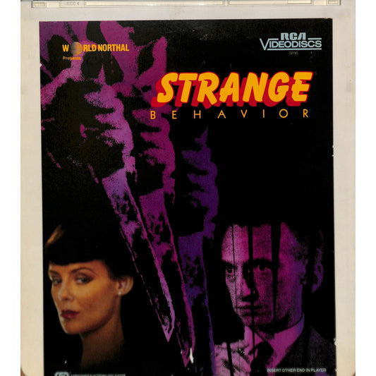 Strange Behavior (1981) CED RCA SelectaVision TESTED WORKING