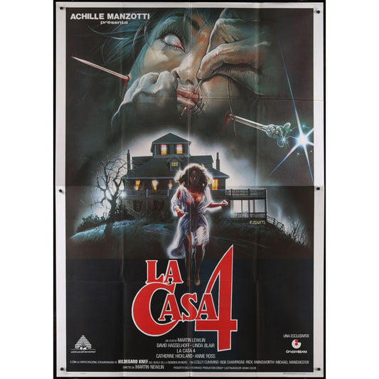 Witchery (1989) Original Italian 2P Movie Poster Folded 55x78