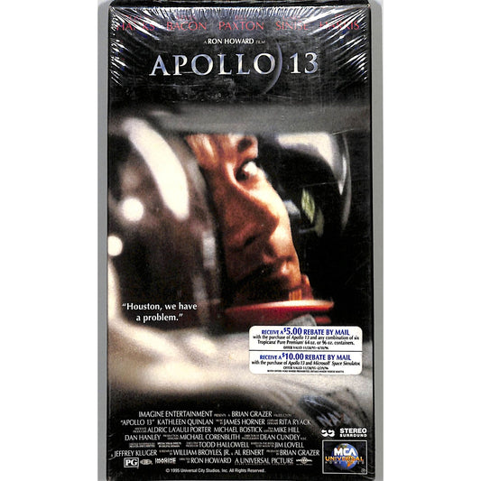 Apollo 13 (1995) BRAND NEW VHS TOM HANKS