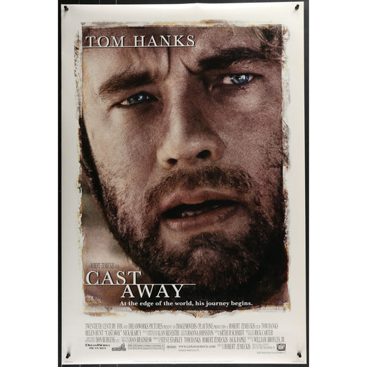 Cast Away (2000) Original Double-sided Movie Poster Rolled 27x40