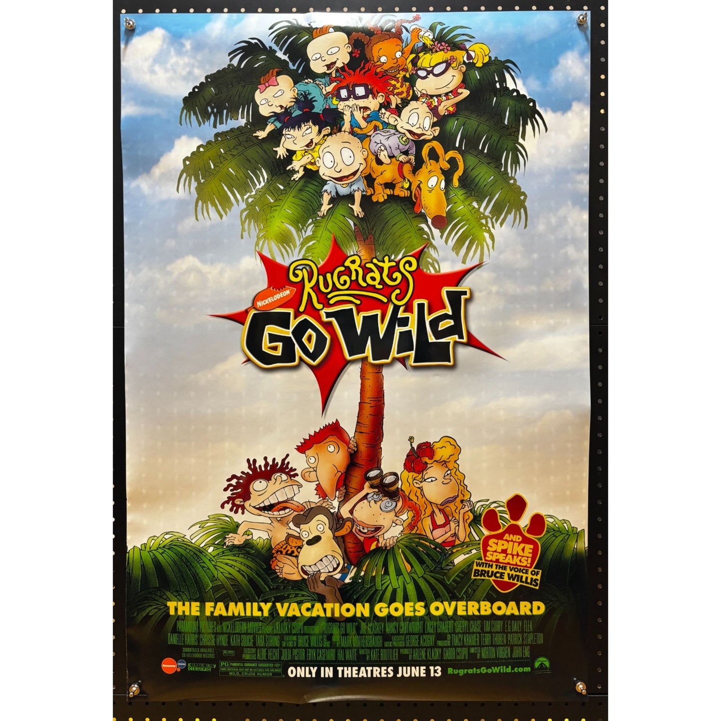 Rugrats Go Wild (2003) Double-Sided, Original Rolled Poster 27x40