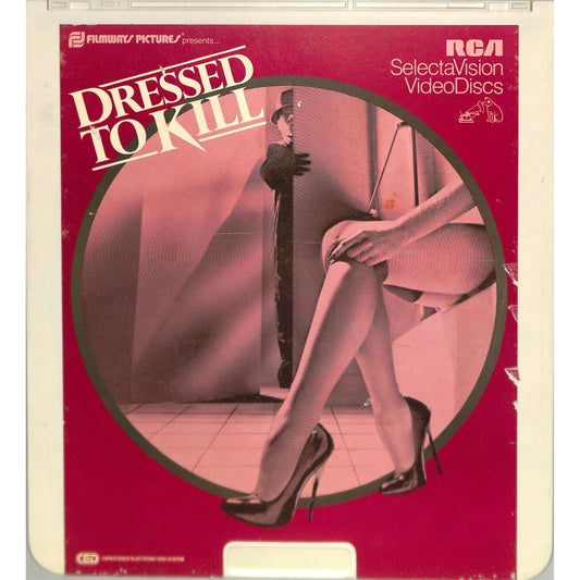 Dressed to Kill (1980) Vintage CED Videodisc